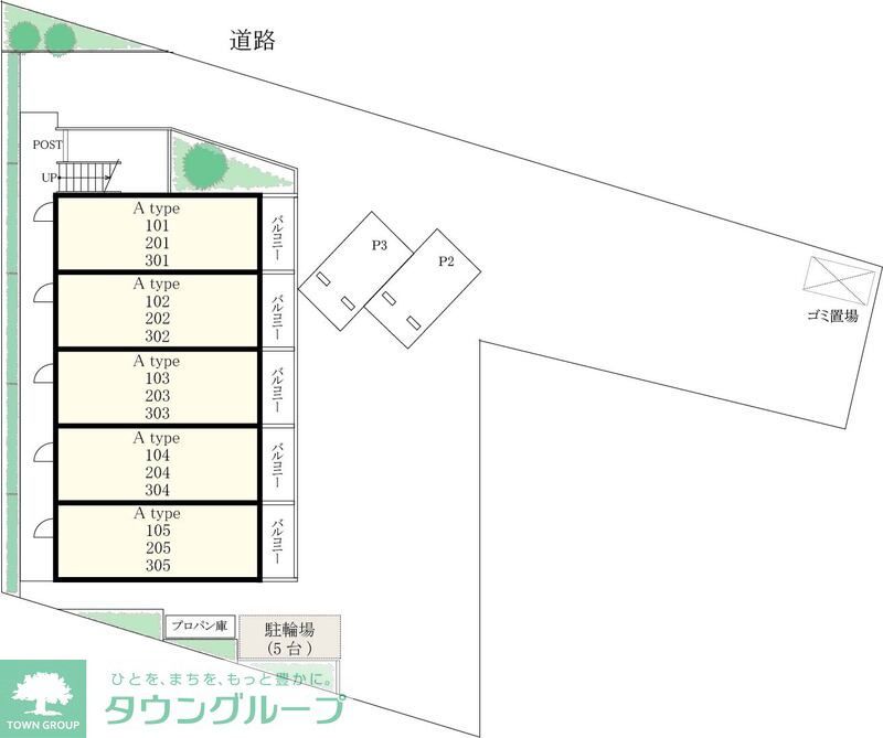 その他部屋・スペース　配置図
