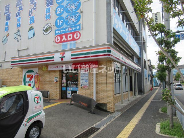 コンビニ　セブンイレブン貝塚西町店（コンビニ）まで485m