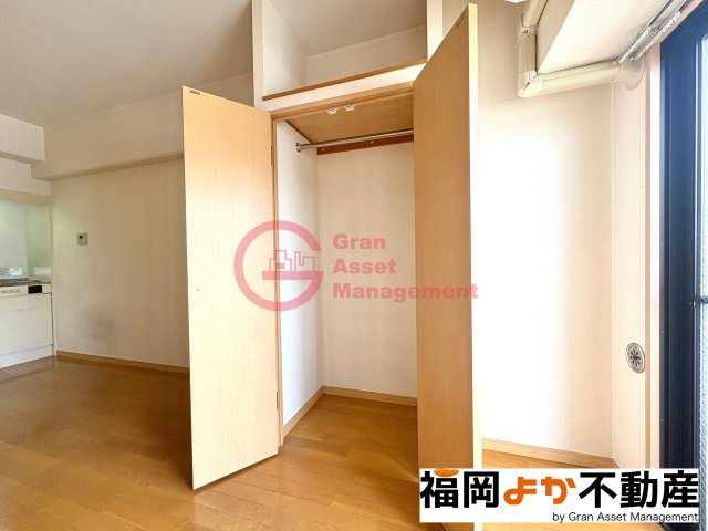 収納　十分な収納スペースがあります