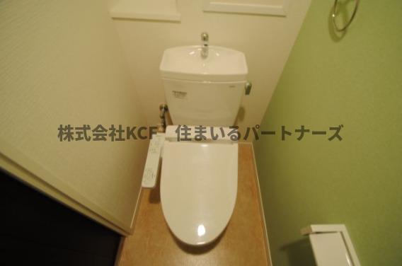 トイレ　ゆったりとした空間のトイレです