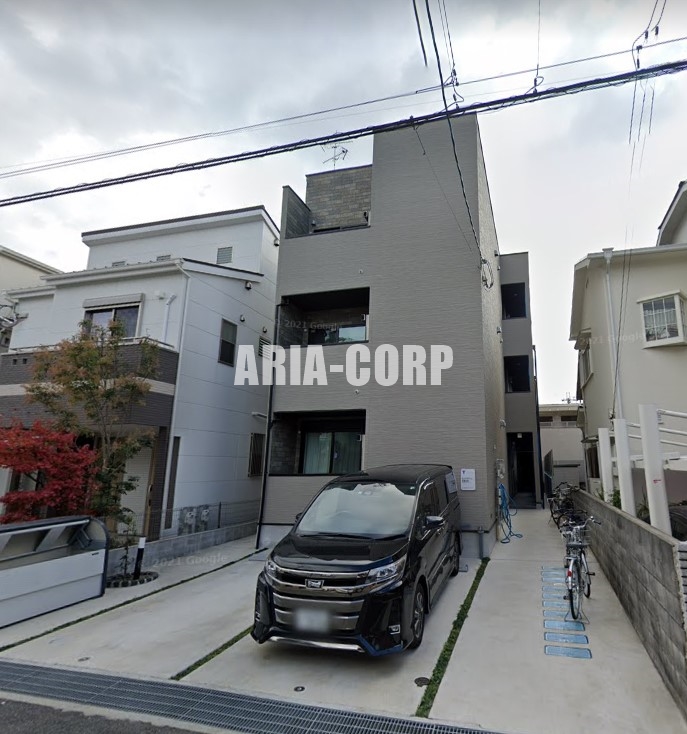 建物外観　2019年完成、大手ハウスメーカー施工デザイナーズアパート！