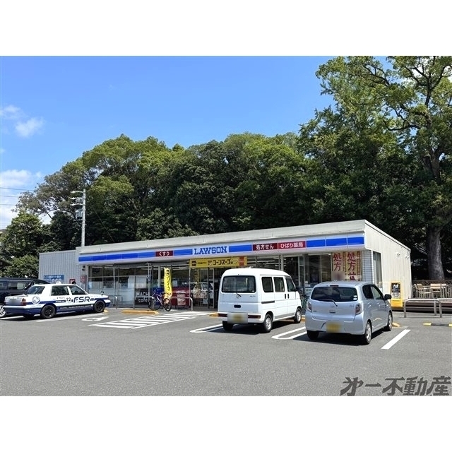 コンビニ　ローソンひばり静岡安東店（コンビニ）まで150m