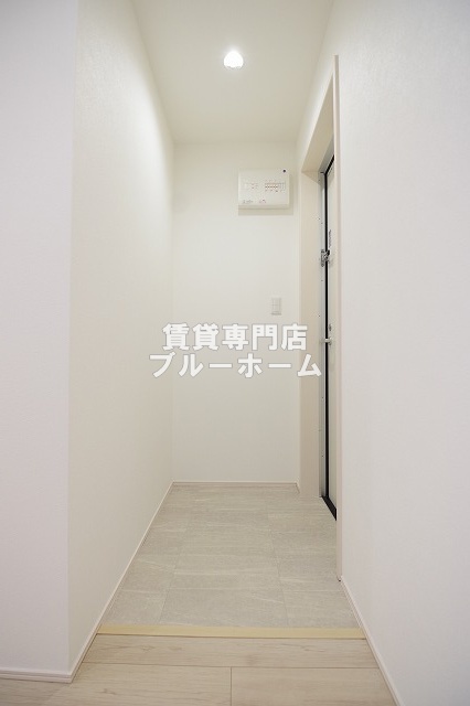 玄関　奥行きのある玄関！