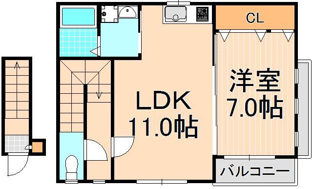 セピアコートの間取り写真