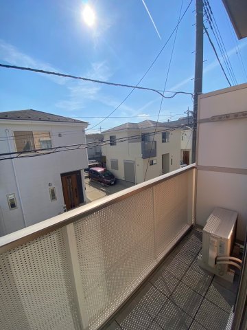 眺望　外からの目が気にならないバルコニーで洗濯物が干せます