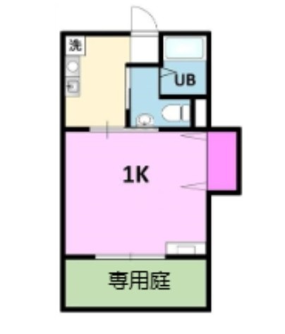 マンション富士の間取り写真