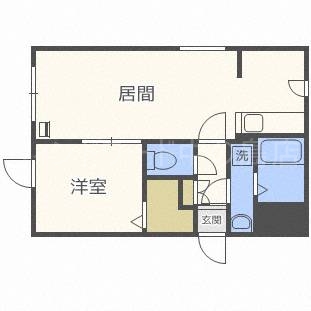 プロヴィデンス中の島の間取り写真