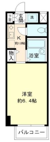 北辰ヒルズ早稲田の間取り写真