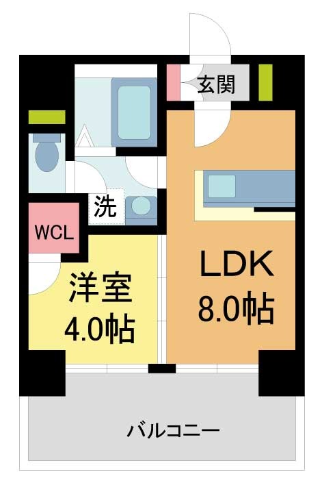 ブエナビスタ神戸イーストの間取り写真