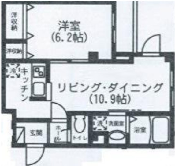 クリアハイムの間取り写真