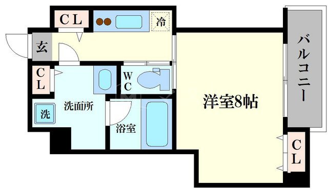 ブラン花園町の間取り写真