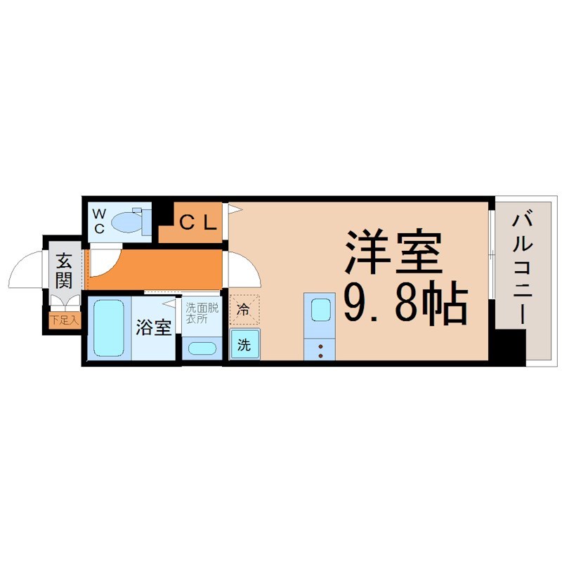 第16金山フクマルビルの間取り写真