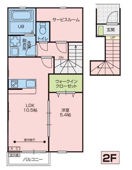 Maison de avanceA棟の間取り写真