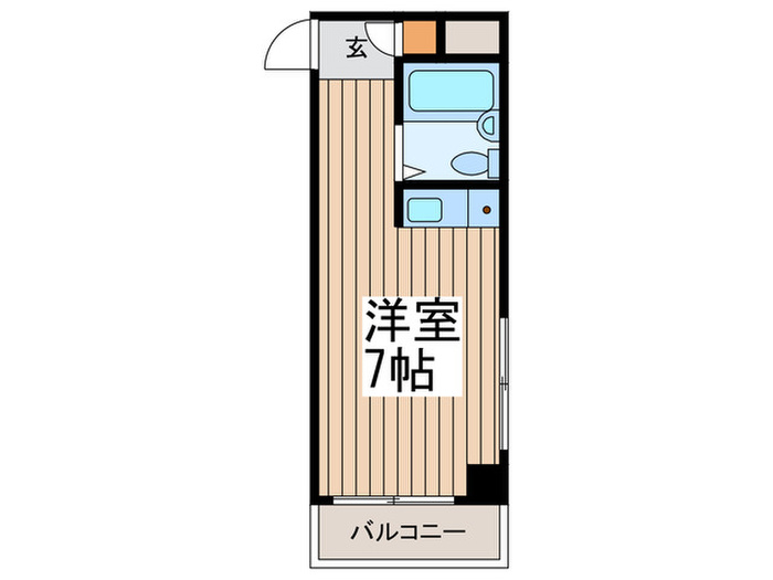 ファ-ストハイツの間取り写真