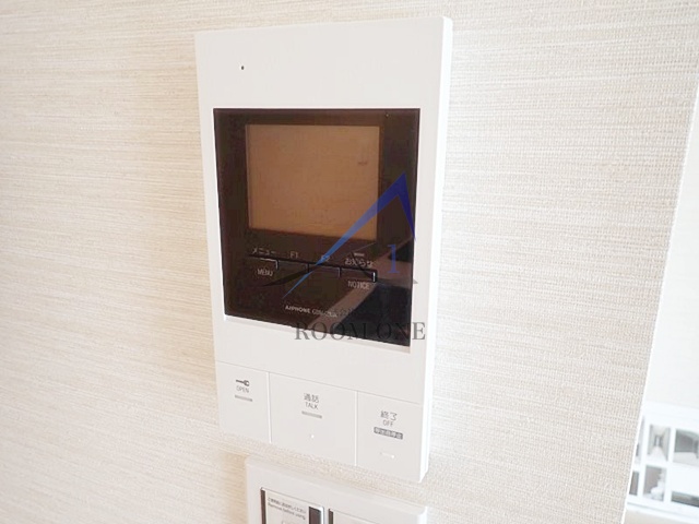 セキュリティ　モニター付インターホンです。
