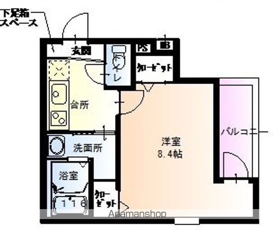 地下鉄中央線 深江橋駅 徒歩8分 3階建 築10年の間取り写真