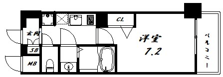 レジデンス神戸大倉山グルーブの間取り写真