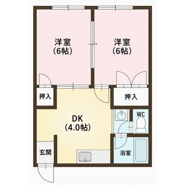 コーポTAKAの間取り写真