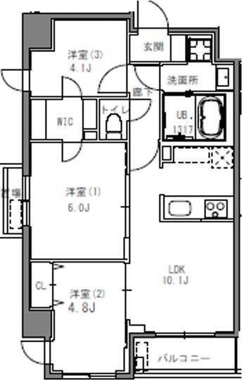 S-RESIDENCE目黒大岡山の間取り写真