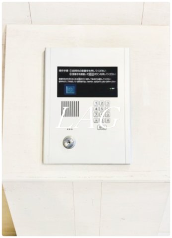 セキュリティ　オートロックです。