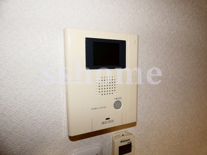 セキュリティ　モニターフォンで安心