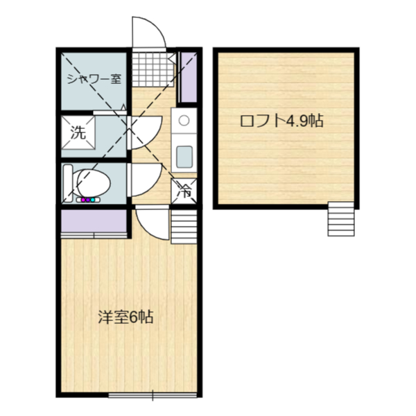 ソルティ３武蔵小杉の間取り