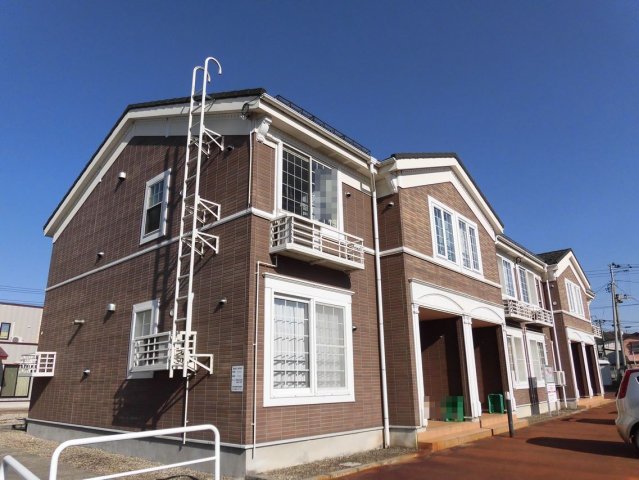 秋田県湯沢市清水町１（アパート）の賃貸物件の外観