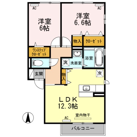 ミアータの間取り