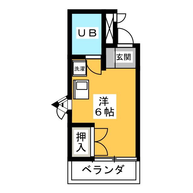 ミナミハイツの間取り