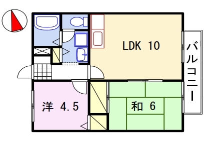 【サンガーデン白浜の間取り】