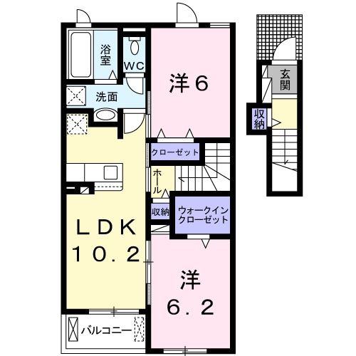 【コンコルディア　赤穂　IIの間取り】