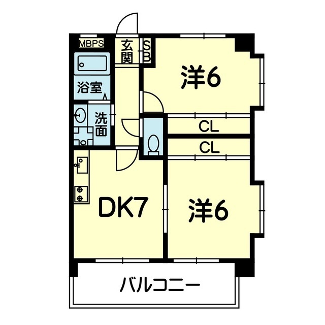 ef弐番館の間取り