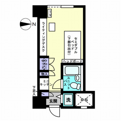 アルファコンフォート鹿児島の間取り