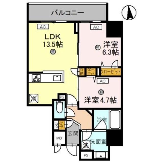 Maison de Azureの間取り