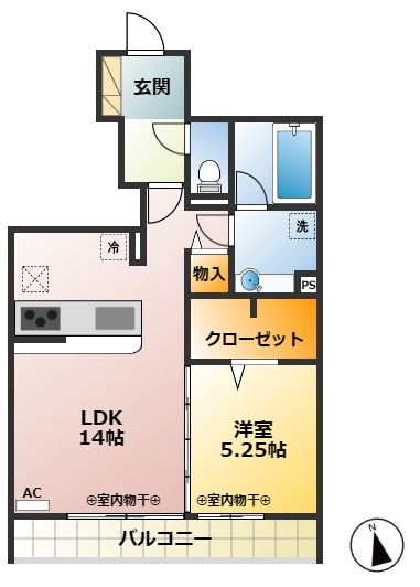 アヴニール・夢の間取り