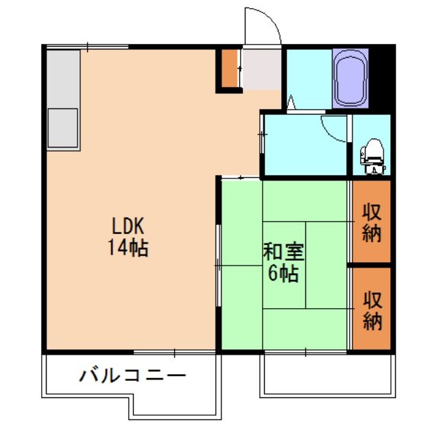 サンハイツBANの間取り