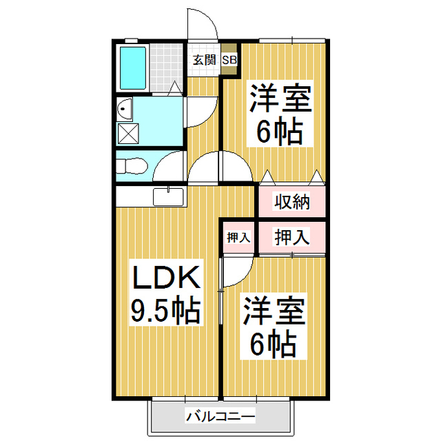 イマフィーナの間取り