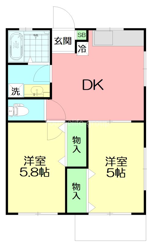 V湘南の間取り