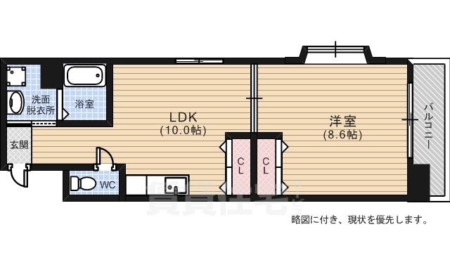 房尾本店横川橋ビルの間取り