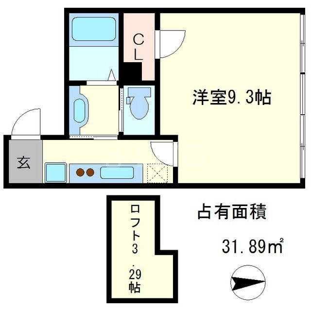 M&M’s apartmentの間取り