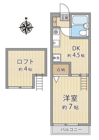 アムール中根の間取り