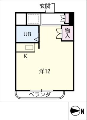 プレアール大垣本町の間取り