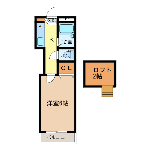 フェアリー大和町の間取り