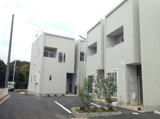 Garden Village新宮の建物外観