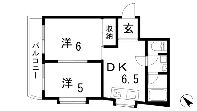 サンビルダー三宮の間取り