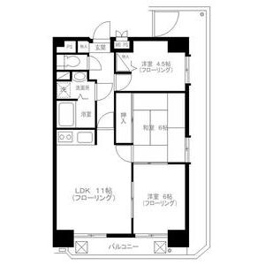 ベルビュー支倉の間取り