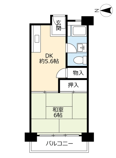 ＵＲ高倉台の間取り