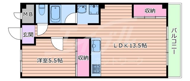 ロイヤルハイツ新芦屋の間取り