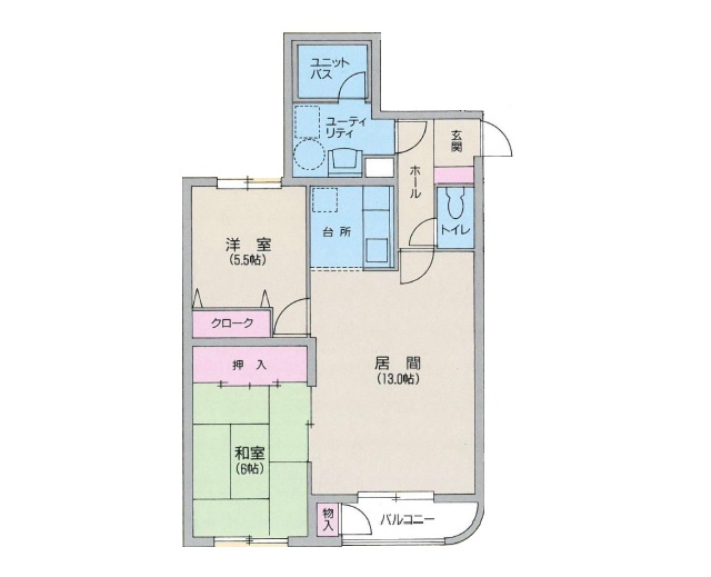 アーバンハイツ山鼻の間取り