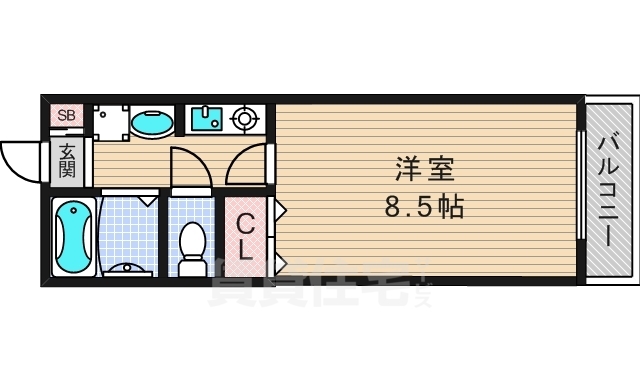 ビスタシオンSHIMADAの間取り